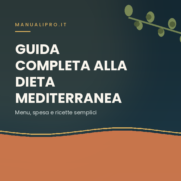 Copertina Guida alla dieta mediterranea