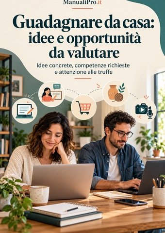 Copertina: Come guadagnare da casa: idee e opportunità da valutare